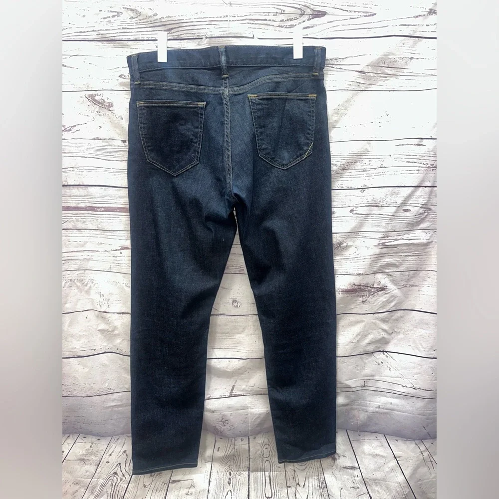 Banana Republic Men's Blue Tapered Denim Shirt Size Small